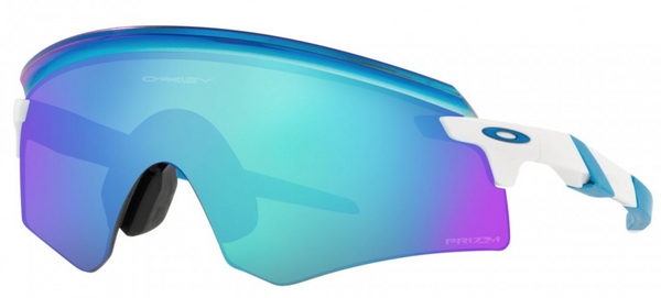 Gafas Oakley Encoder Matte White con lentes Prizm Sapphire